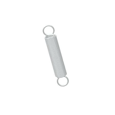 Extension Spring, O= .180, L= 1.00, W= .018